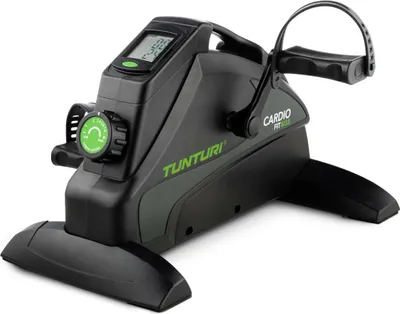 Image de Tunturi Cardio Fit M35 Mini Vélo d'Appartement Freinage magnétique / Pédales Trainer Appareil d'exercice / Trainer Pédalier pour Bras et Jambes / Entraîneur d'exercice de Résistance Réglable