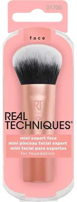 Produktbild von Real Techniques MINI EXPERT, Abgerundet, Synthetisch, Schwarz, Rose, Weiß, 1 Stück(e)