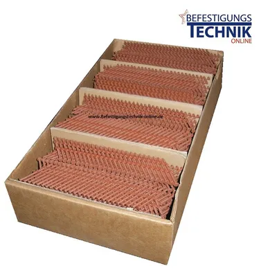Image de DEKRA IcoPal 34° clous plast 2,5x50mm anneau galvanisé à chaud rouge pour Hikoki NR1890DBCL