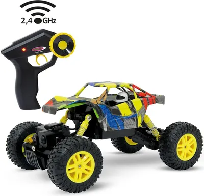 Immagine prodotto di Hillriser Crawler 4WD 1:18 giallo 2.4GHz