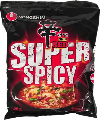 Produktbild von Nong Shim Ramen Red Shin Ramyun sehr scharf 120g
