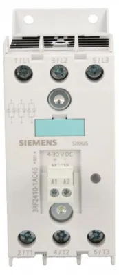 Produktbild von Siemens 3RF2410-1AC45 Halbleiterschütz spannungsschaltend 3 Schließer 10 A 1 St., IP20, 95 mm, 53 mm, 115,5 mm, 125 mm, 300 g
