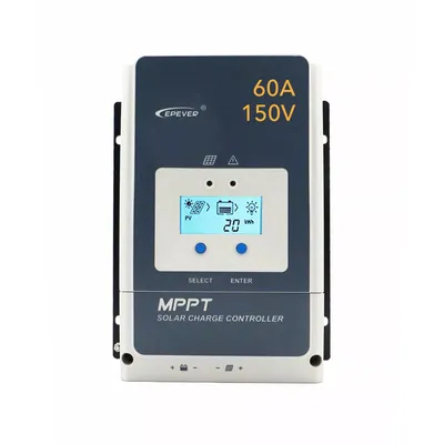 Produktbild von EPEVER® Tracer 6415AN MPPT Solar Laderegler 60A 150V, 12V/24V/36V/48VDC, 0% MwSt