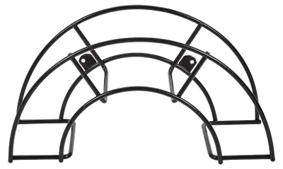 Productafbeelding van Tuinslanghouder slanghouder - 25 m - 36,5 x 13,5 x 19,5 cm - Zwart