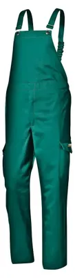 Immagine prodotto di Salopette Sir Safety ignifuga 100% cotone verde, taglia 50, verde smeraldo