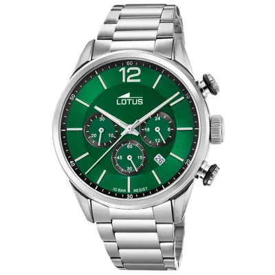 Produktbild von Lotus Herren Uhr Khrono Luxus Edelstahl Armbanduhr silber UL18688/4