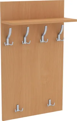 Image de AKKE Bavaria Buche Panneau d'armoire MAXI - ALU crochets LxH : 60x120 cm