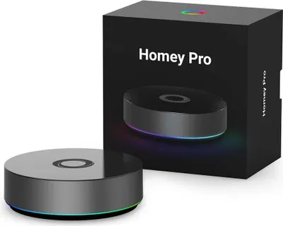 Image de Homey Pro (2023) avec et sans fil Noir