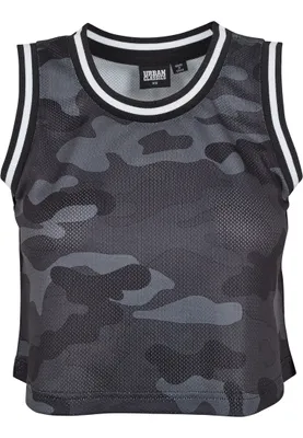 Produktbild von Urban Classics Ladies - Cropped Mesh Tank Top - XL