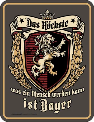 Image de Bayern - Fun-Schilder - Le plus haut niveau