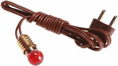 Produktbild von Riffelmacher Lämpchen rotes Glas