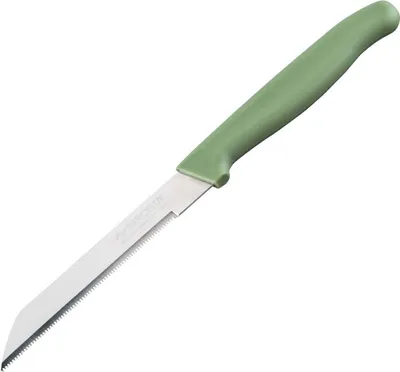 Produktbild von Nirosta Elemental Gemüsemesser  Extra feiner Sägeschliff für Obst und Gemüse  Nachhaltiger, rutschfester Griff