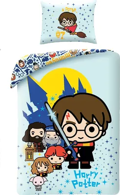 Immagine prodotto di Biancheria da letto per bambini Harry Potter Biancheria da letto reversibile 100 x 135 cm