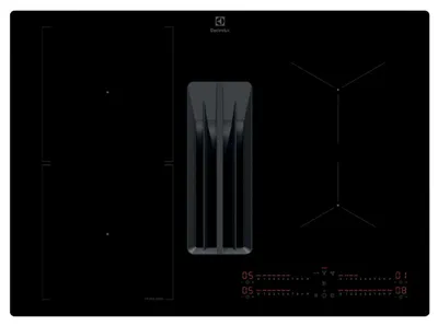 Produktbild von Electrolux- KCC83480I - Einbau-Induktions-Kochfeld mit integriertem Dunstabzug - 70 cm