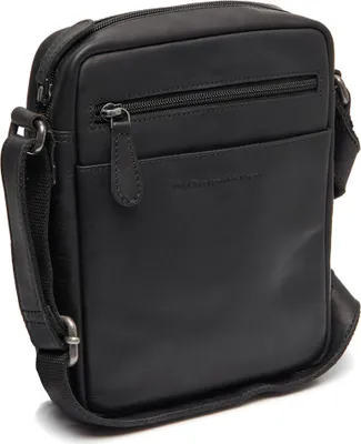 Image de The Chesterfield Brand Cuir sac à épaule bandoulière Laveno Shoulder Bag Black noir