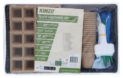 Produktbild von KINZO Pflanzenanzuchtset, 60 Zellen, inkl. Zubehör