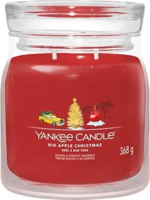 Produktbild von Yankee Candle Big Apple Christmas Signature Duftkerze Medium Glas 368 g