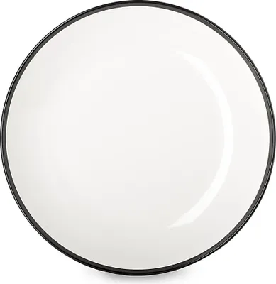 Produktbild von Suppenteller Flow 220 mm - schwarz