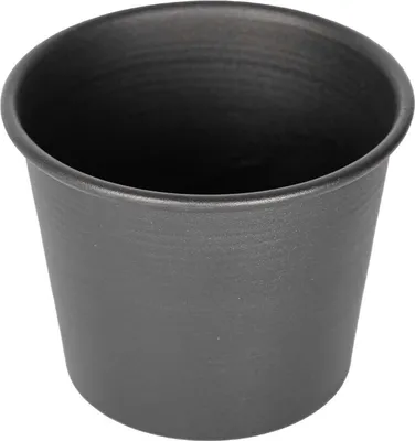 Obrázek produktu pro Mary's Garden Supplies 7,5 cm kovový květináč, barva černá