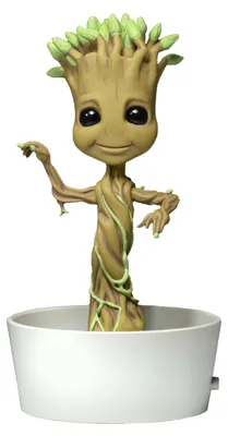 Imagen del producto de NECA - Figura de "Guardians of the Galaxy": Groot bailando, tipo "body knocker"
