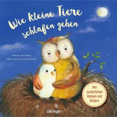 Obrázok produktu pre Oetinger Wie kleine Tiere schlafen gehen. Mein Bilderbuch