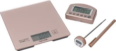 Produktbild von Taylor pro 3-tlg. roségoldenes Küchenmessgerät set in Geschenk box