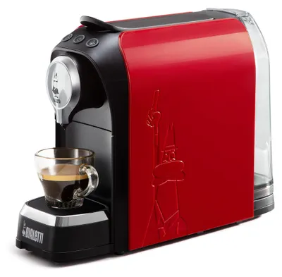 Obrázek produktu pro Bialetti 012690010/NP, Kapslový kávovar, 0,7 l, Kávová kapsle, 1360 W, Červená