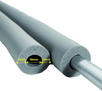 Produktbild von INSUL-TUBE® H PLUS Kautschuk 2m Rohrisolierung Ø 48 mm x 40 mm Dämmung 100% GEG