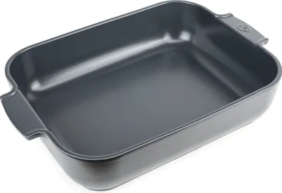 Produktbild von Peugeot rechteckige Auflaufform Appolia Ofenform Keramik Schiefergrau 40 cm 60022