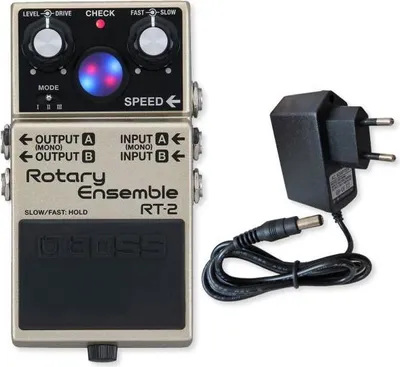 Image de Boss Effets RT-2 Rotary Ensemble avec adaptateur secteur