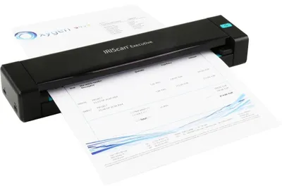 Obrázek produktu pro I.R.I.S. IRIScan Executive 4, 216 x 813 mm, 600 x 600 DPI, 24 bit, 8 bit, 1 bit, 8 str. za minutu