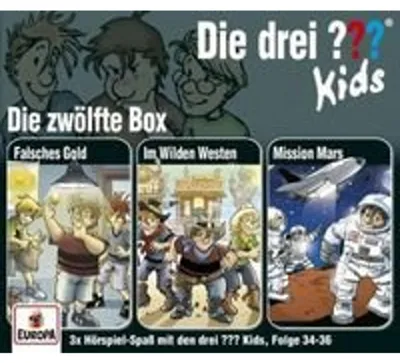 Produktbild von Die drei ??? Kids 12. 3er Box - Folgen 34-36