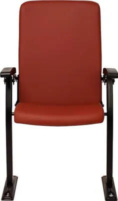 Produktbild von Sessel Sofa 1 Sitzer für Theater Design Luxus Rot Sessel Art Deco Textil Neu