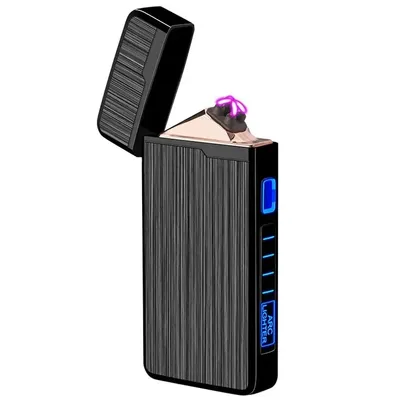 Obrázok produktu pre Elektrický zapaľovač s USB nabíjaním - Čierna KP25694