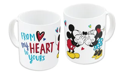 Produktbild von Minnie & Mickey Mouse Love Tasse, 325 ml