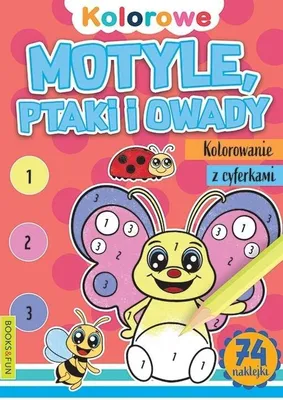 Productafbeelding van Kolorowanka dla dzieci Motyle ptaki i owady