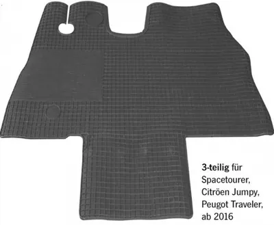 Immagine prodotto di Tappeto cabina Citroen Jumpy/SpaceTourer, Traveller