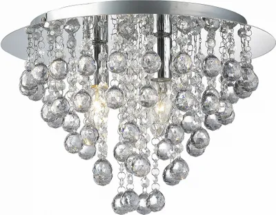 Produktbild von Kronleuchte CRIS 10495 Ø38CM Chrom pol., klar mit Besätzen