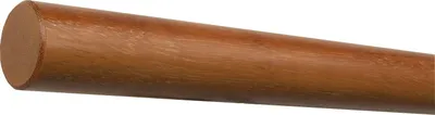 Produktbild von TIBU Kambala Handlauf Holz Ø 42 mm Geländer Treppe 0,3m - 5m, Länge 3,3 m und Enden gefast ohne Halter