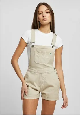 Produktbild von Urban Classics Ladies - Dungaree Latzhose offwhite - 5XL