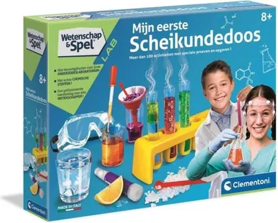 Produktbild von Clementoni Wissenschaft & Spiel - Mein erster Chemiekasten - 100 Experimente