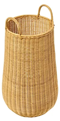 Image de Panier de rangement Berd de Ferm Living, tressé à la main, couleur marron
