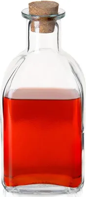 Immagine prodotto di Bottiglia di vetro con tappo di sughero, capacità 270 ml