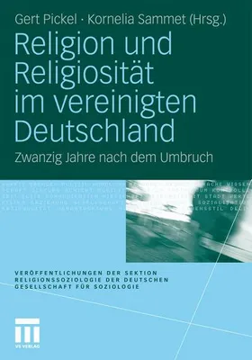 Obrázek produktu pro Religion und Religiosität im vereinigten Deutschland