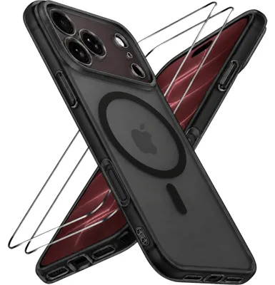 Produktbild von Hülle + 2x Schutzglas für Apple iPhone 18 Pro MagSafe Panzerfolie Case Screen 9H