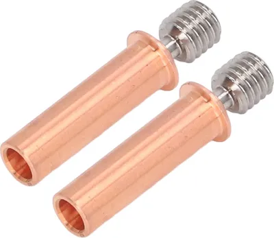 Image de 2Pcs Nozzle Throat Bimetal Heat Break Tube M6 3D Printer Accessory for CR 6 SE