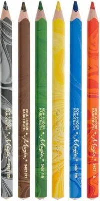 Zdjęcie produktu dla Kredki Magic Trio 3408/06 6 Kol. 8368