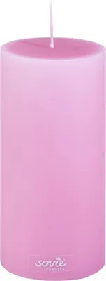 Produktbild von Sovie CANDLES Stumpenkerze in Violett Ø 70 mm x H 150 mm, Brenndauer ca. 82 Std. - 1 Stück