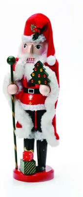 Image de ACA Père Noël casse-noisette lumineux 30 cm X143502