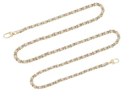 Productafbeelding van Schouderbandje - Vervangingsriemen met metalen gespen - voor handtassen en crossbodytassen - 140 cm - Goud